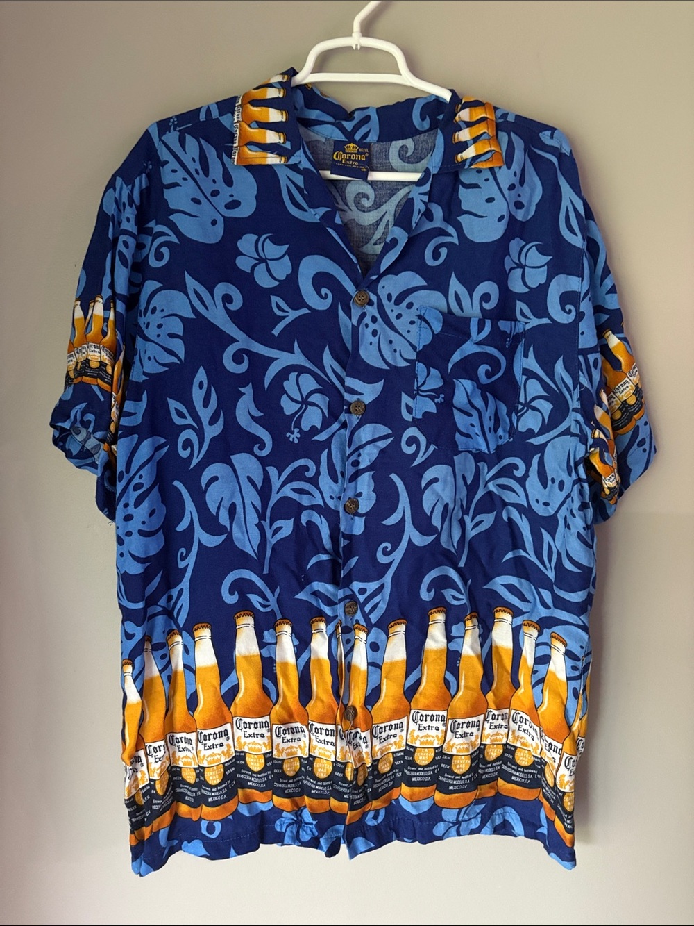 Vintage Corona Extra Hawaiian Vacation Shirt